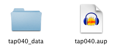Audacity _data folder