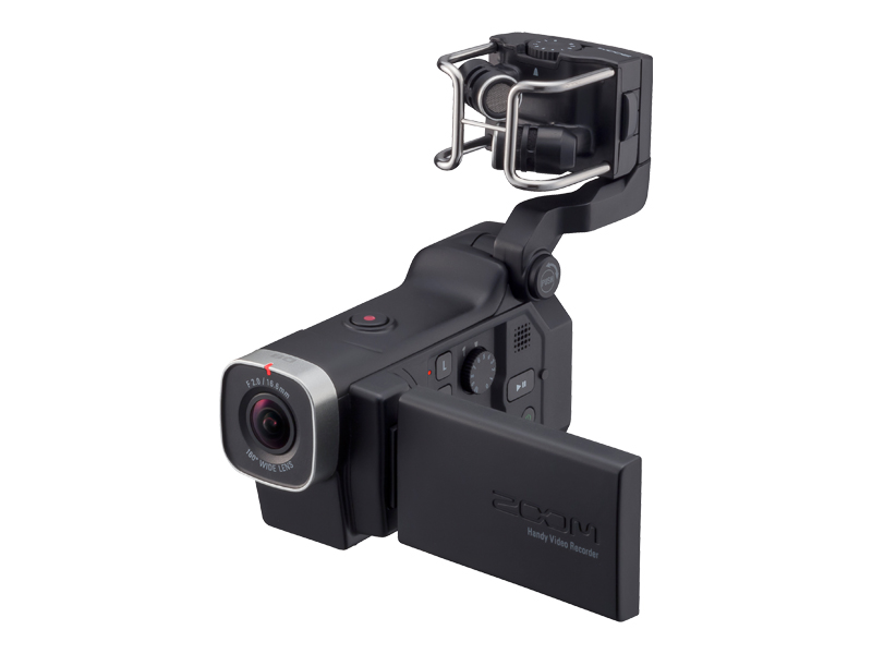 Zoom Q8 wide-angle, 2.3K video camera and audio recorder