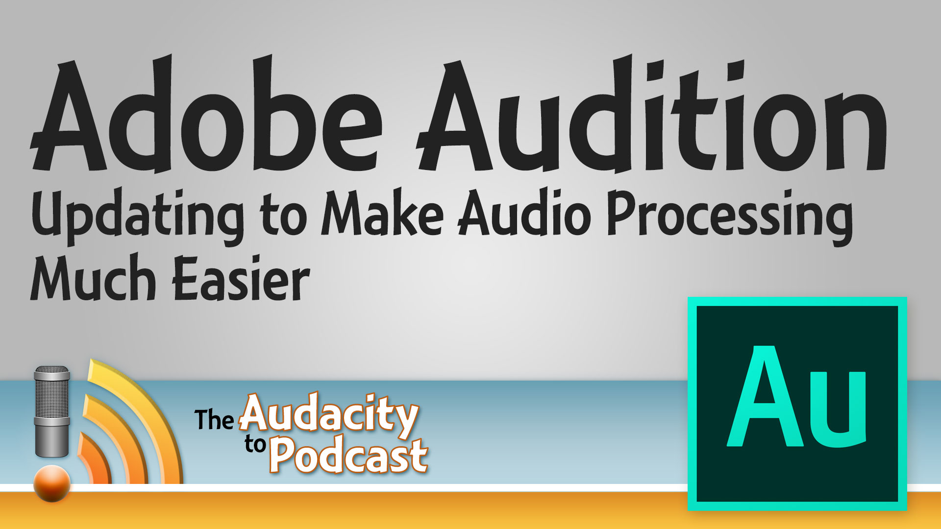 adobe audition voice over settings