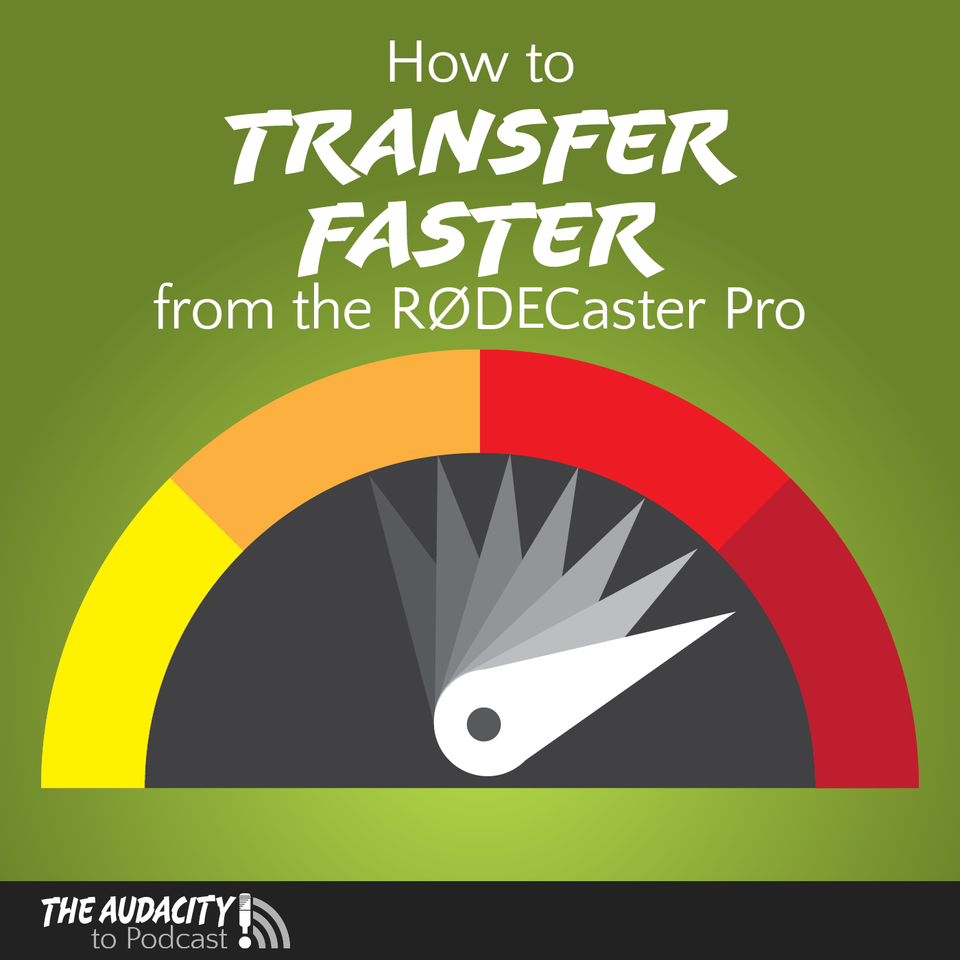 How to Transfer Recordings Faster from the RØDECaster Pro