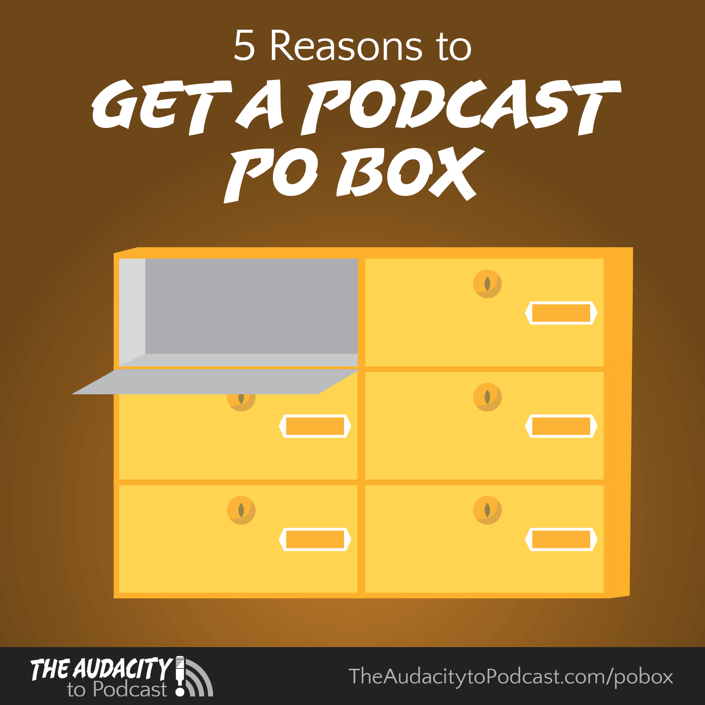 415. 5 Reasons to Get a Podcast PO Box